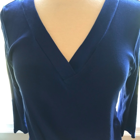 Maternity Pull over v-neck sweater - Picture 4 of 6